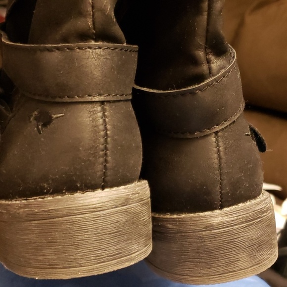 Rocket Dog Black Boots Size 8 M - Picture 3 of 8
